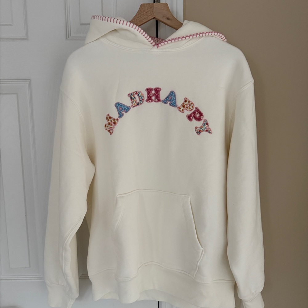 Madhappy Hoodie with Floral Patchwork Logo